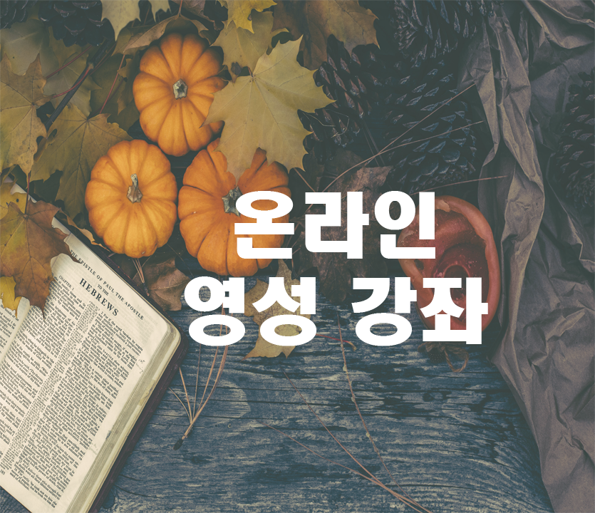 온라인 영성강좌 – 네번째 만남: 성령, 하나님 나라의 동행자가  되시다.